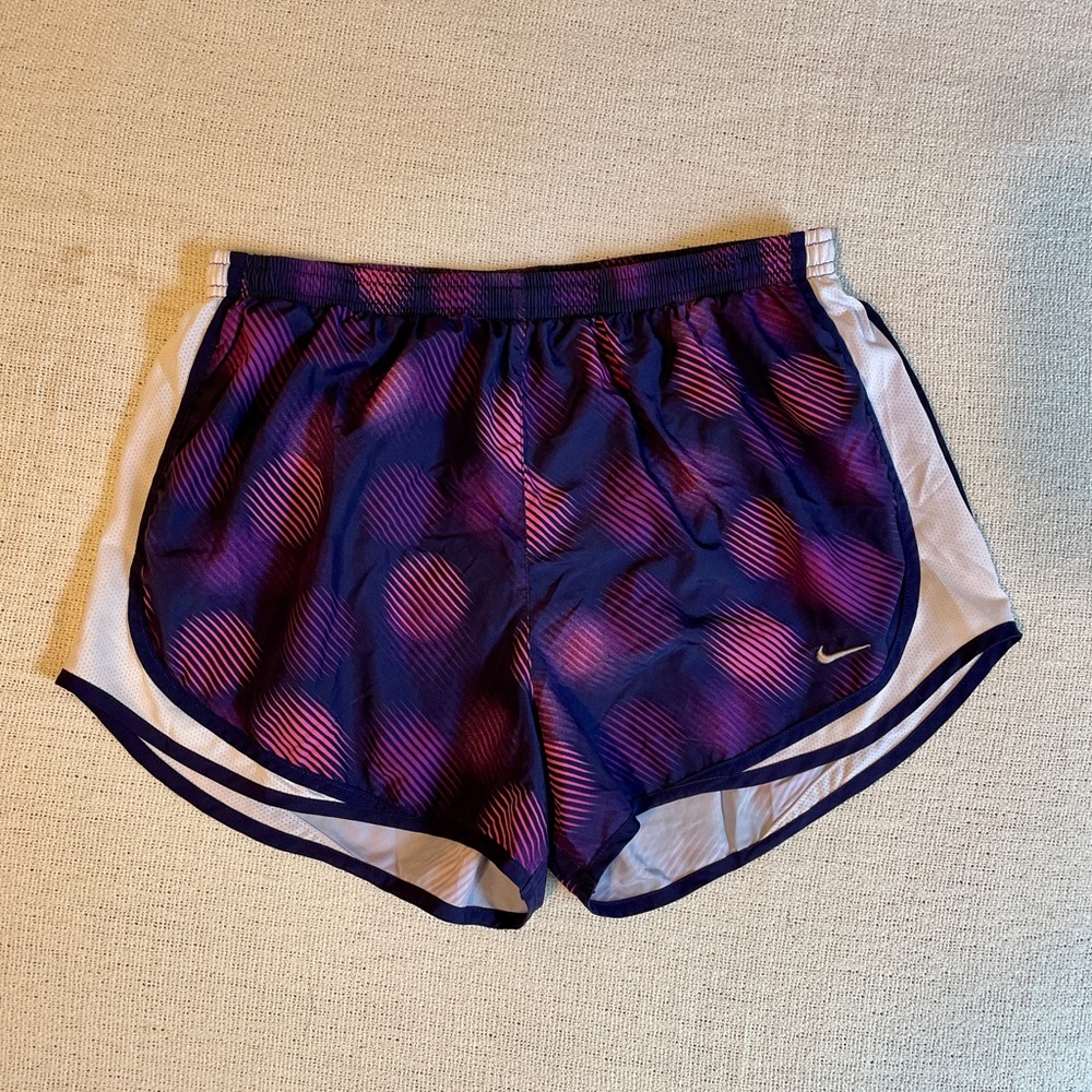 nike dri-fit athletic shorts with liner